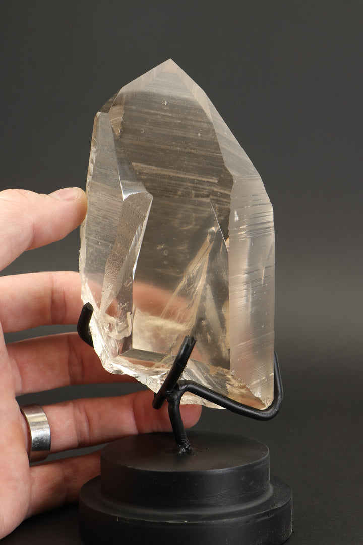 Smoky Quartz Crystal on Stand DX709