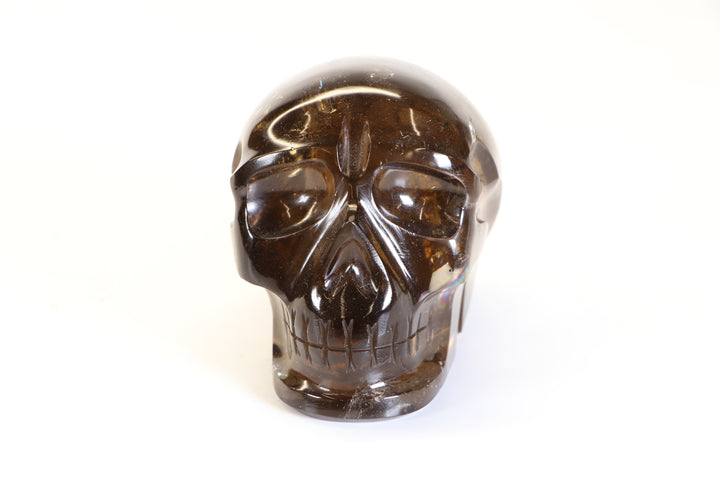 3" Citrine Crystal Skull Carving TD353