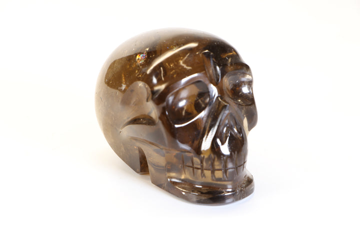 3" Citrine Crystal Skull Carving TD353
