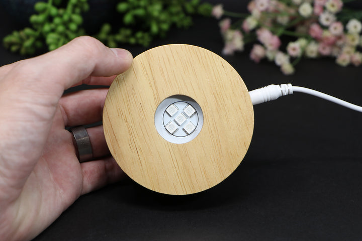 Color Changing LED Light Stand with USB Connection