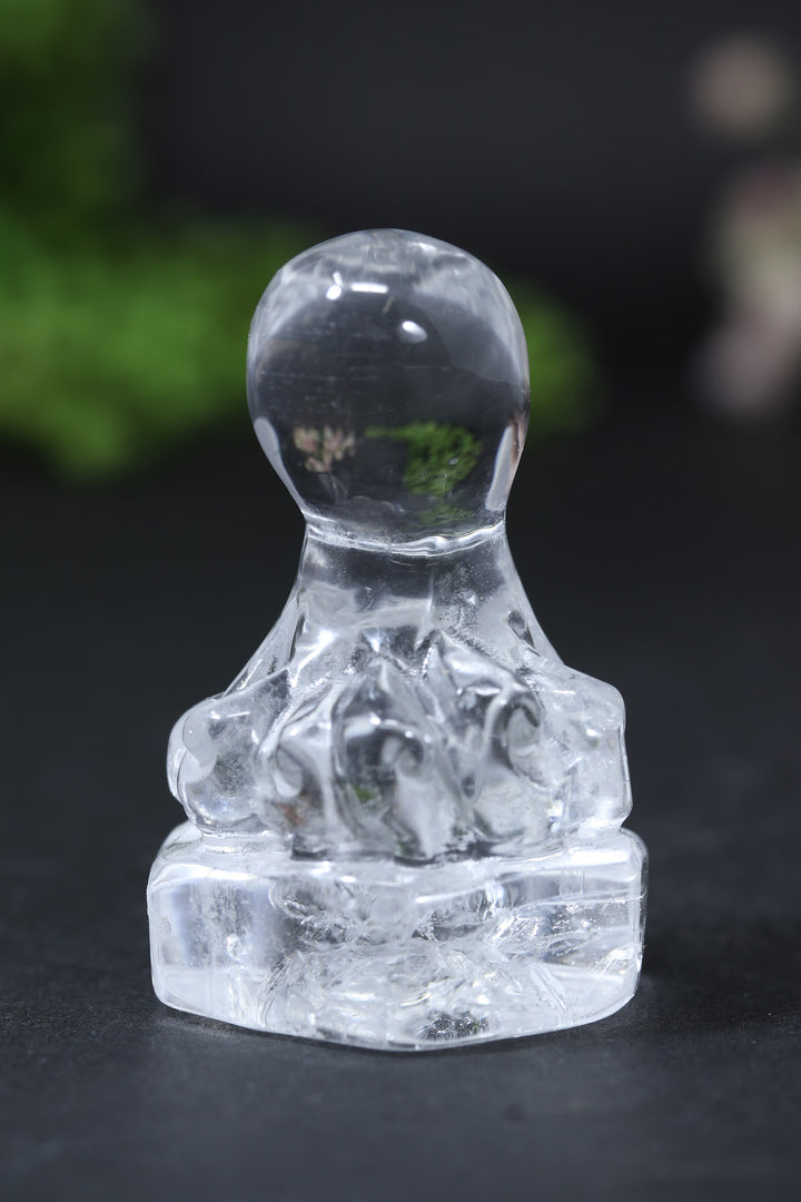 Quartz Octopus Carving DD2554