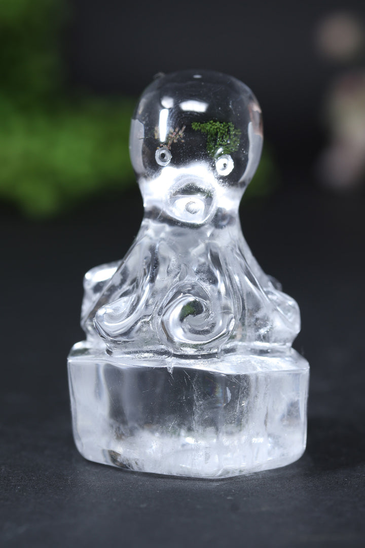 Quartz Octopus Carving DD2550