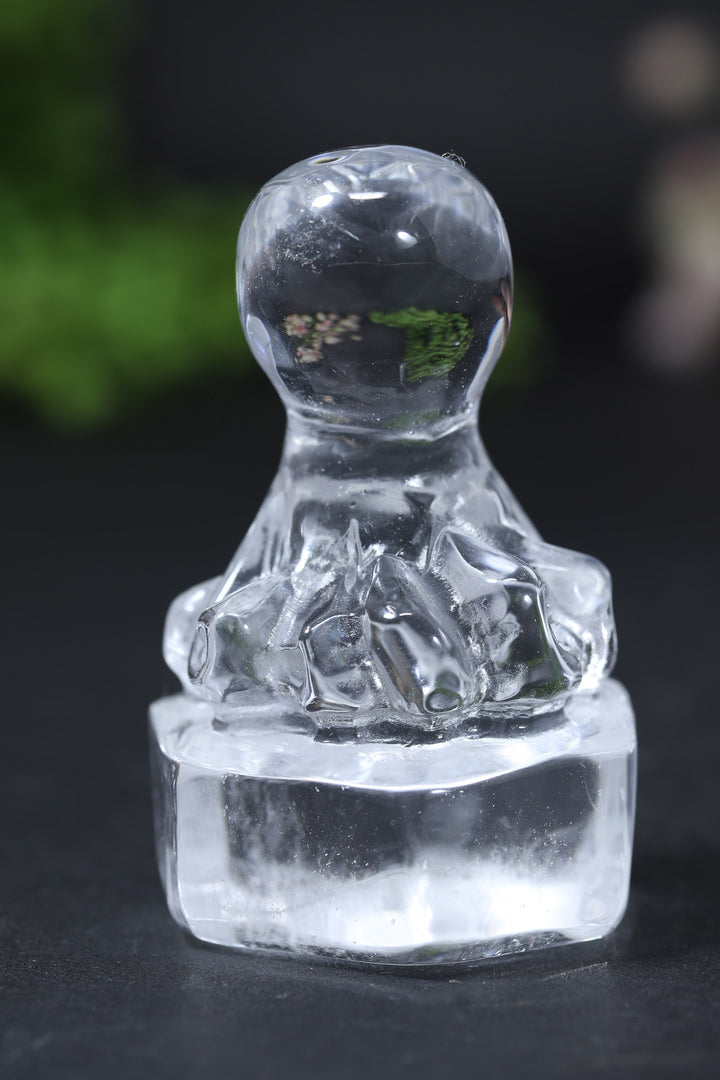 Quartz Octopus Carving DD2550