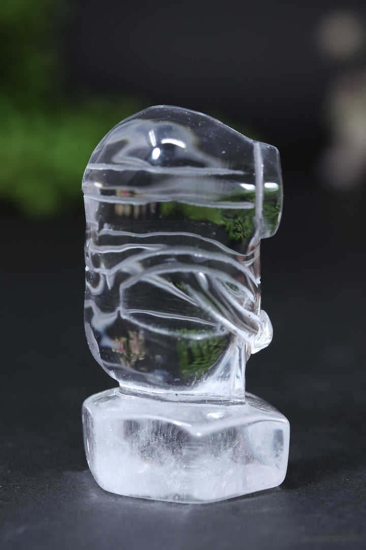 Quartz Crystal Minion Carving DD2598