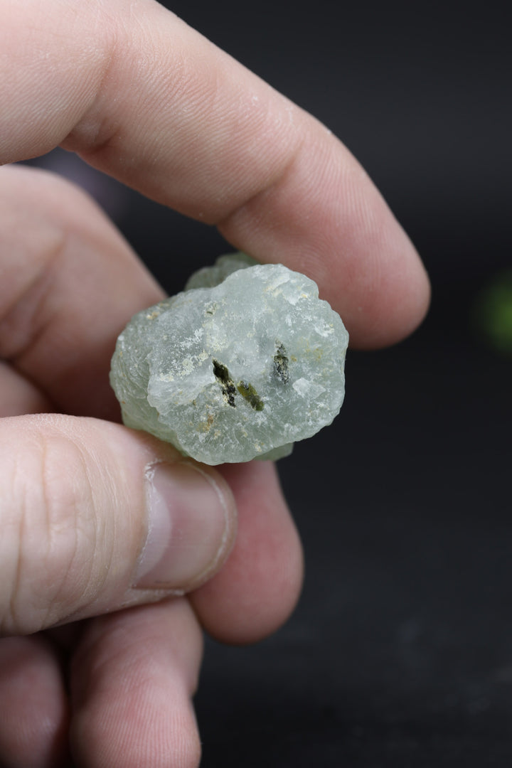 Prehnite on Epidote Stalactite DA970