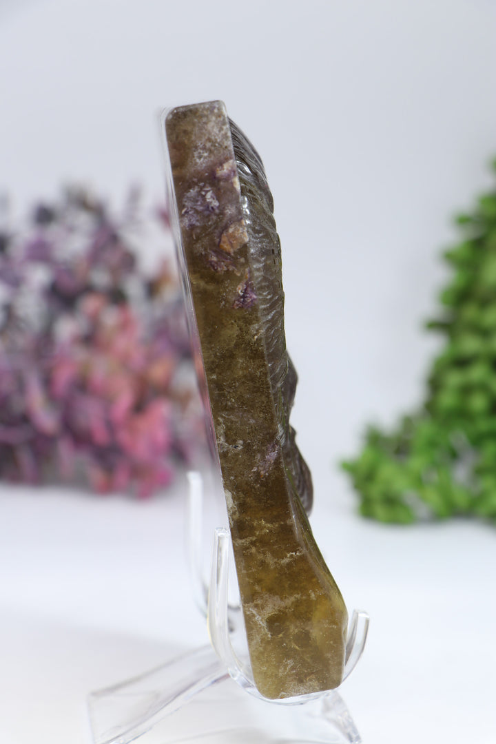 Bob Ross Fluorite Carving DF944