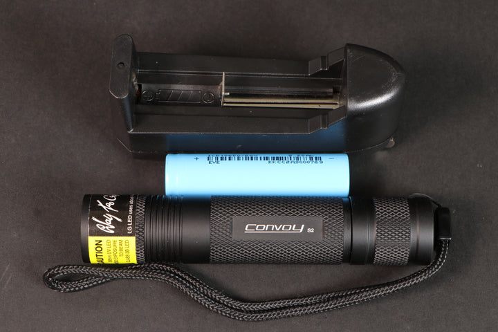 Convoy S2 UV 365nm (Long Wave) LED Flashlight