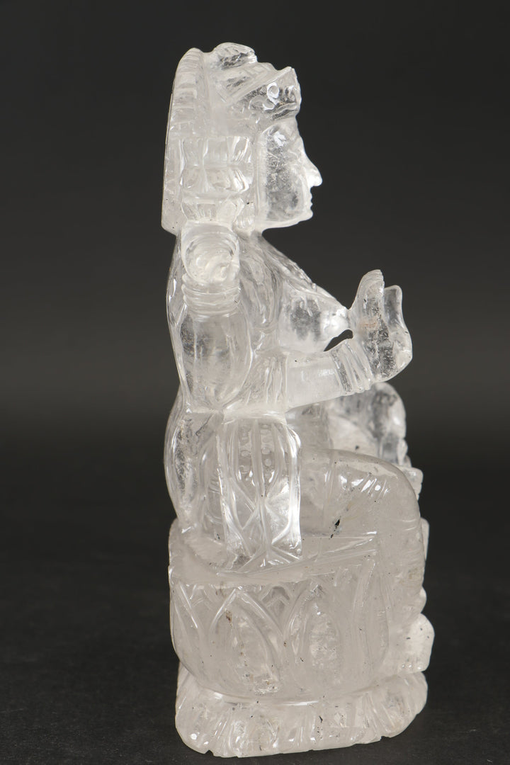Quartz Lakshmi Carving TD1641