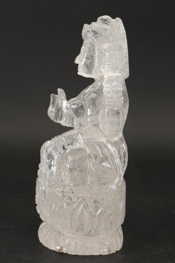 Quartz Lakshmi Carving TD1641