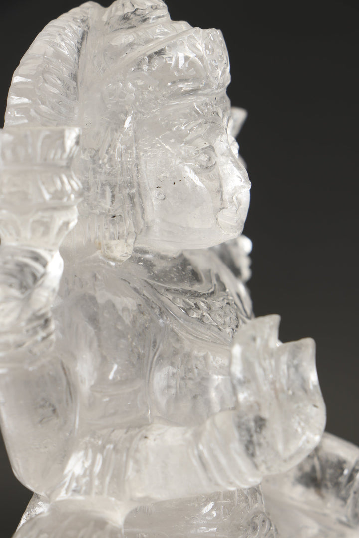 Quartz Lakshmi Carving TD1641