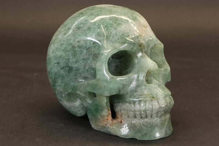 Green Aventurine Skull Carving TD1903