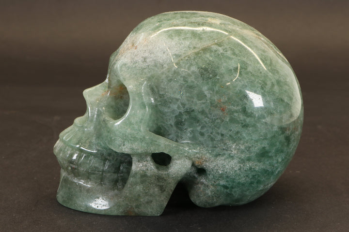 Green Aventurine Skull Carving TD1903