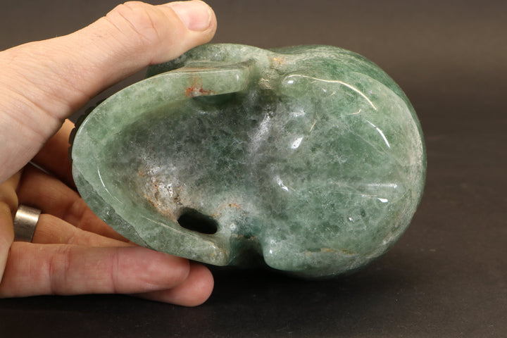 Green Aventurine Skull Carving TD1903