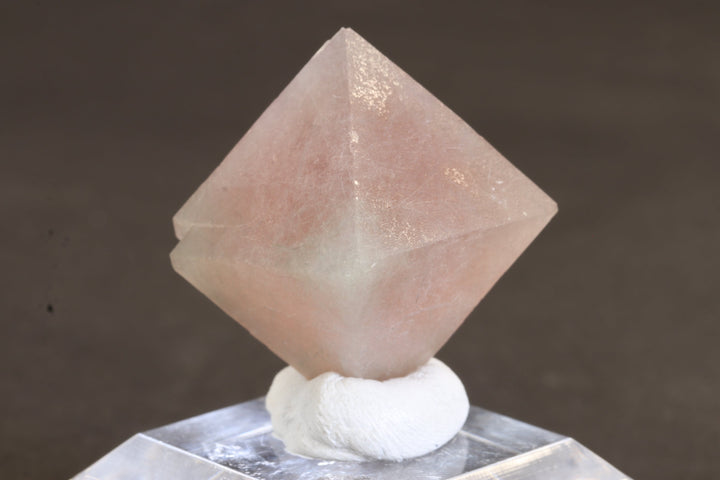 Pink Octahedral Fluorite with Byssolite Inclusions TD1933