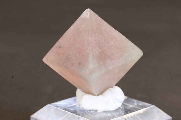 Pink Octahedral Fluorite with Byssolite Inclusions TD1933