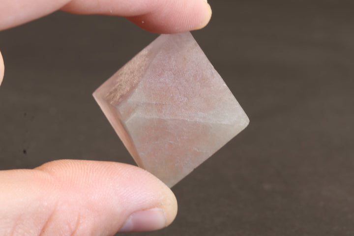 Pink Octahedral Fluorite with Byssolite Inclusions TD1933