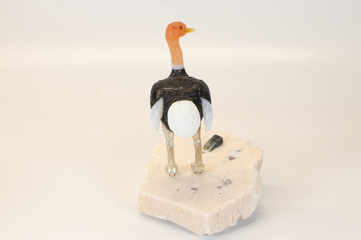 Ostrich Carving by Peter Muller TD234