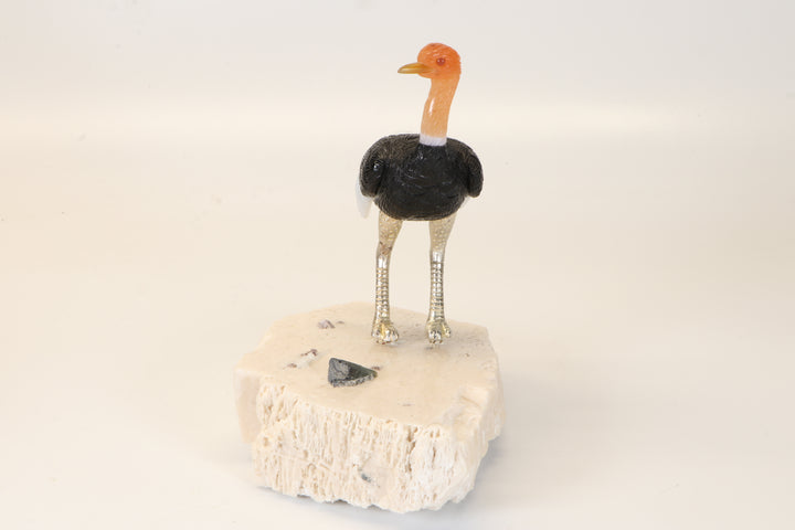 Ostrich Carving by Peter Muller TD234