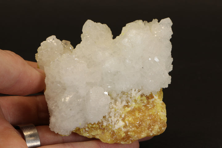 Celestine on Sulfur Specimen TD2873