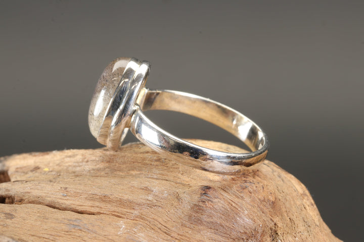 Labradorite Ring Size 8