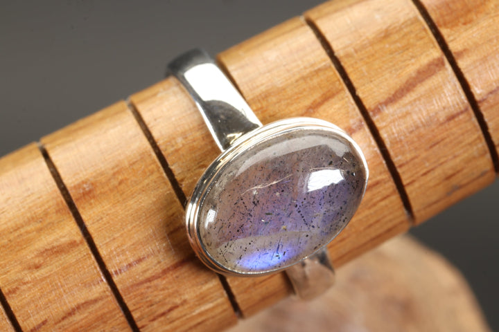 Labradorite Ring Size 8