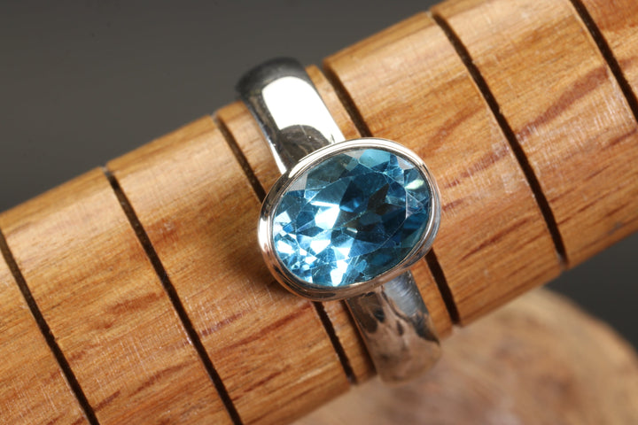 London Blue Topaz Ring Size 8