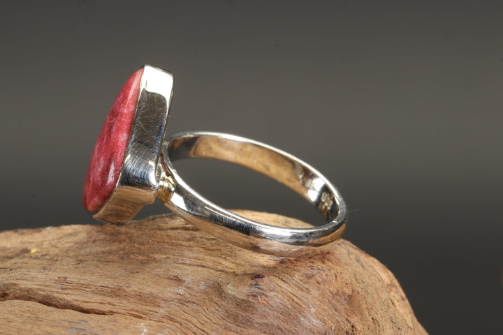Thulite Ring Size 8
