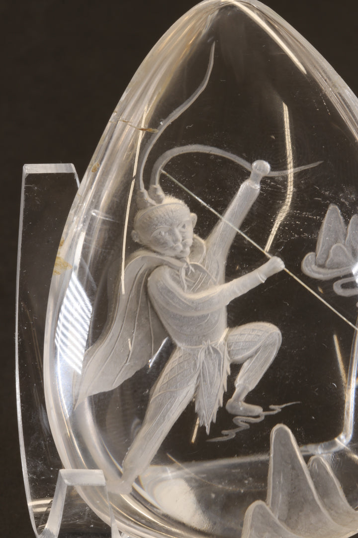 Reverse Intaglio Sun Wukong Monkey King Carving TD2919