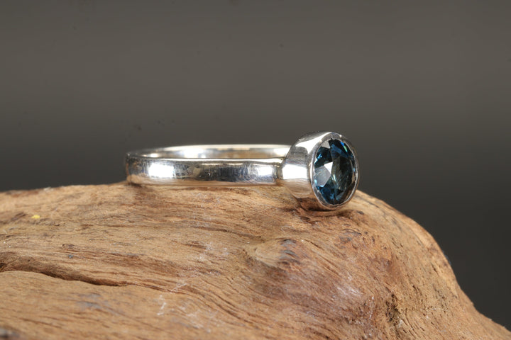 London Blue Topaz Ring Size 6