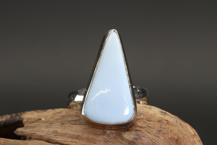 Owyhee Blue Opal Ring Size 8