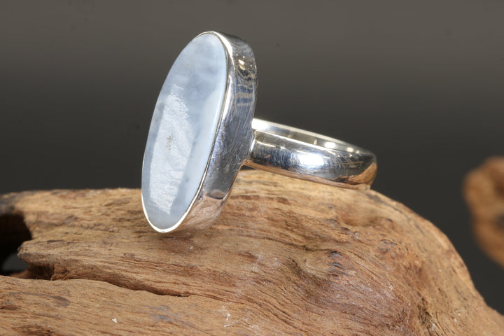 Owyhee Blue Opal Ring Size 7