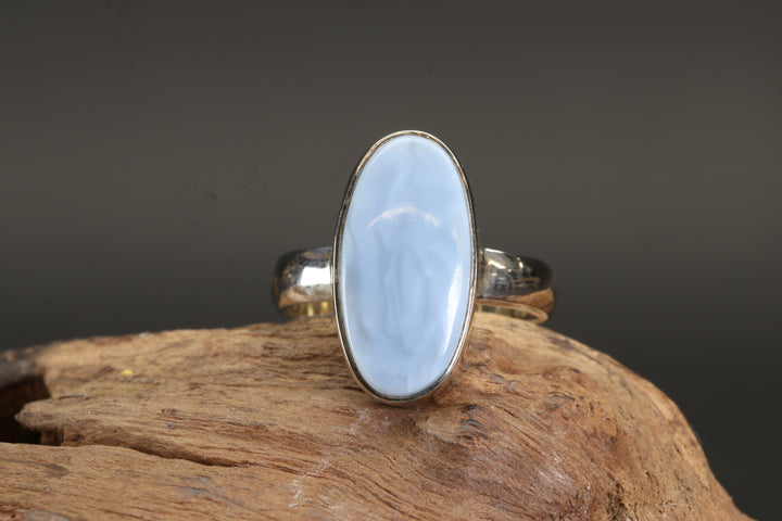Owyhee Blue Opal Ring Size 6