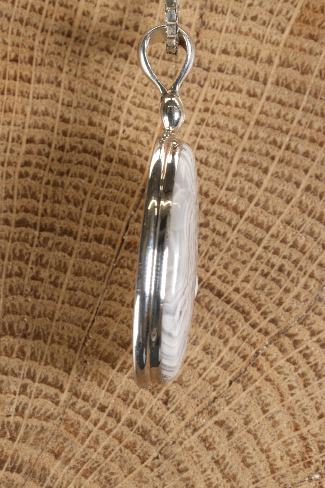Crazy Lace Agate Pendant