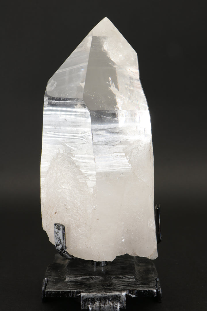 7" Lemurian Crystal on Spinning Display Stand