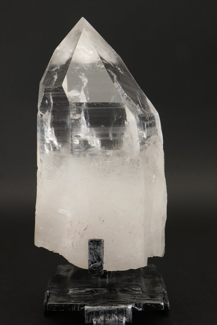 7" Lemurian Crystal on Spinning Display Stand
