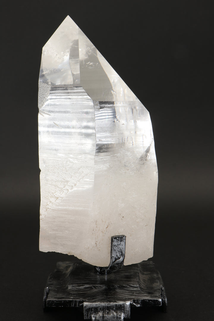 7" Lemurian Crystal on Spinning Display Stand