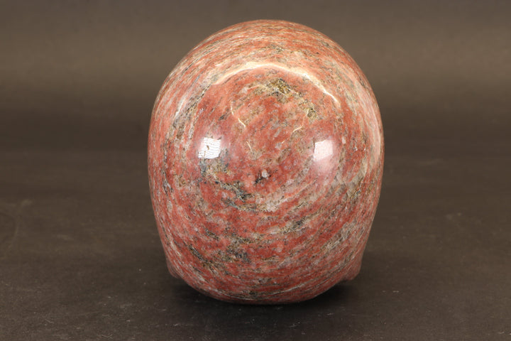 Red Jasper Skull Carving TD3988