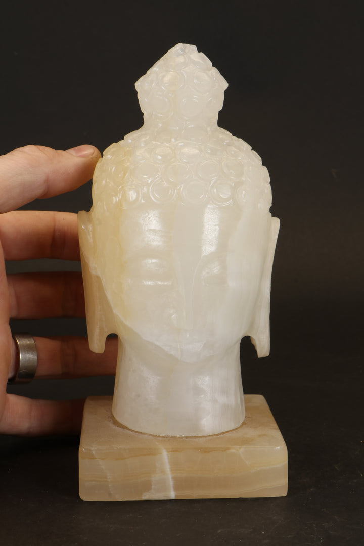 Onyx Buddha Head Lamp TD784