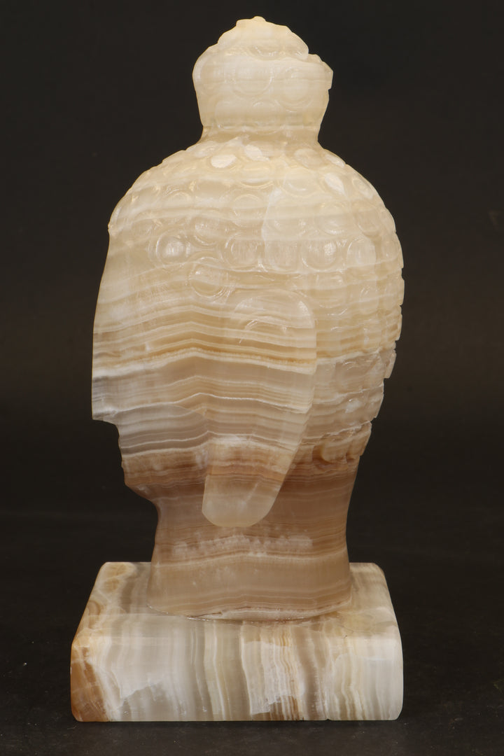 Onyx Buddha Head Lamp TD790