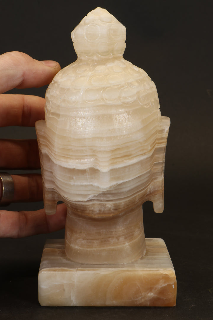 Onyx Buddha Head Lamp TD790