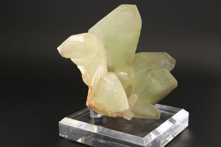 Green Calcite Specimen on Acrylic Base TF1408