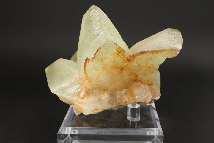 Green Calcite Specimen on Acrylic Base TF1408