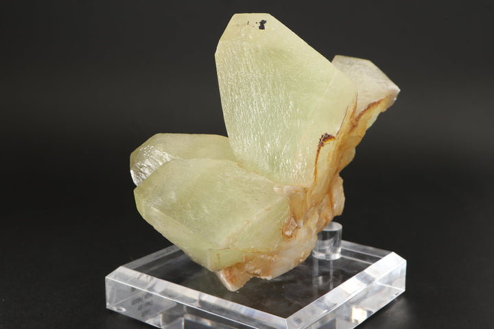 Green Calcite Specimen on Acrylic Base TF1408