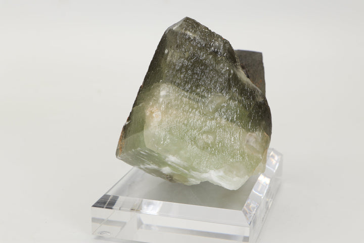 Green Calcite Specimen on Acrylic Base TF1412