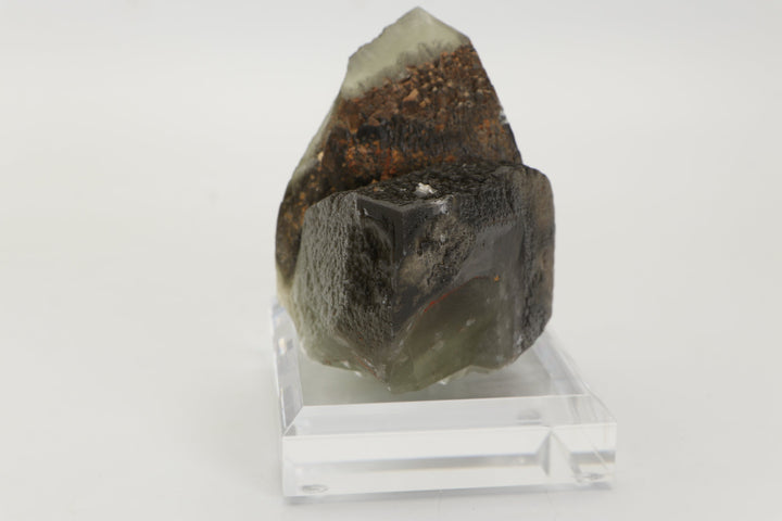 Green Calcite Specimen on Acrylic Base TF1412