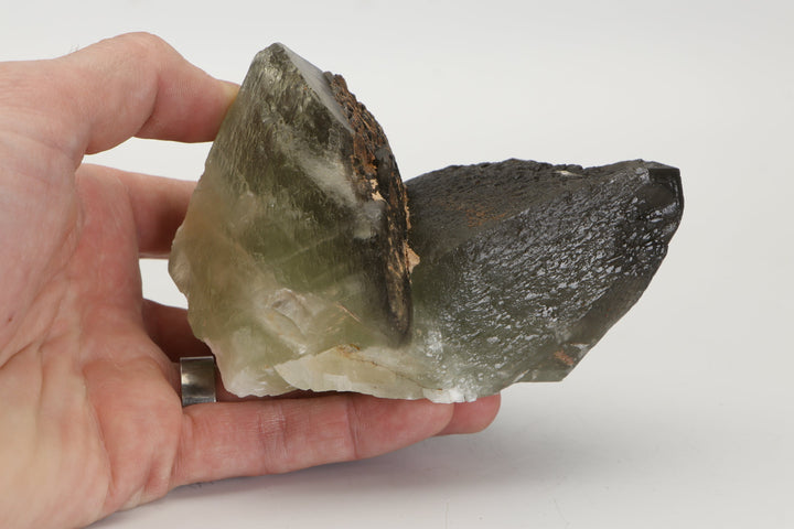Green Calcite Specimen on Acrylic Base TF1412