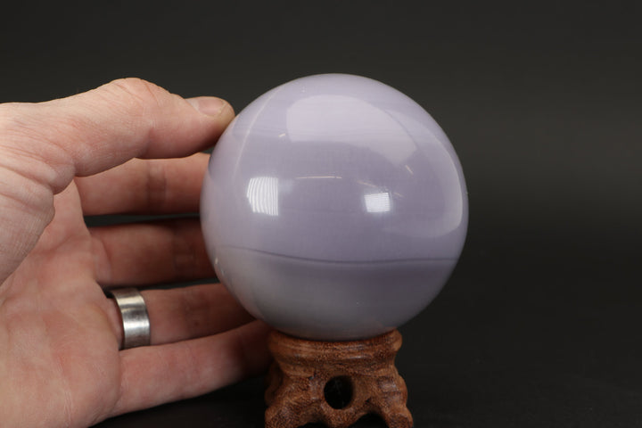 3" Ytrium Fluorite Sphere TF1900