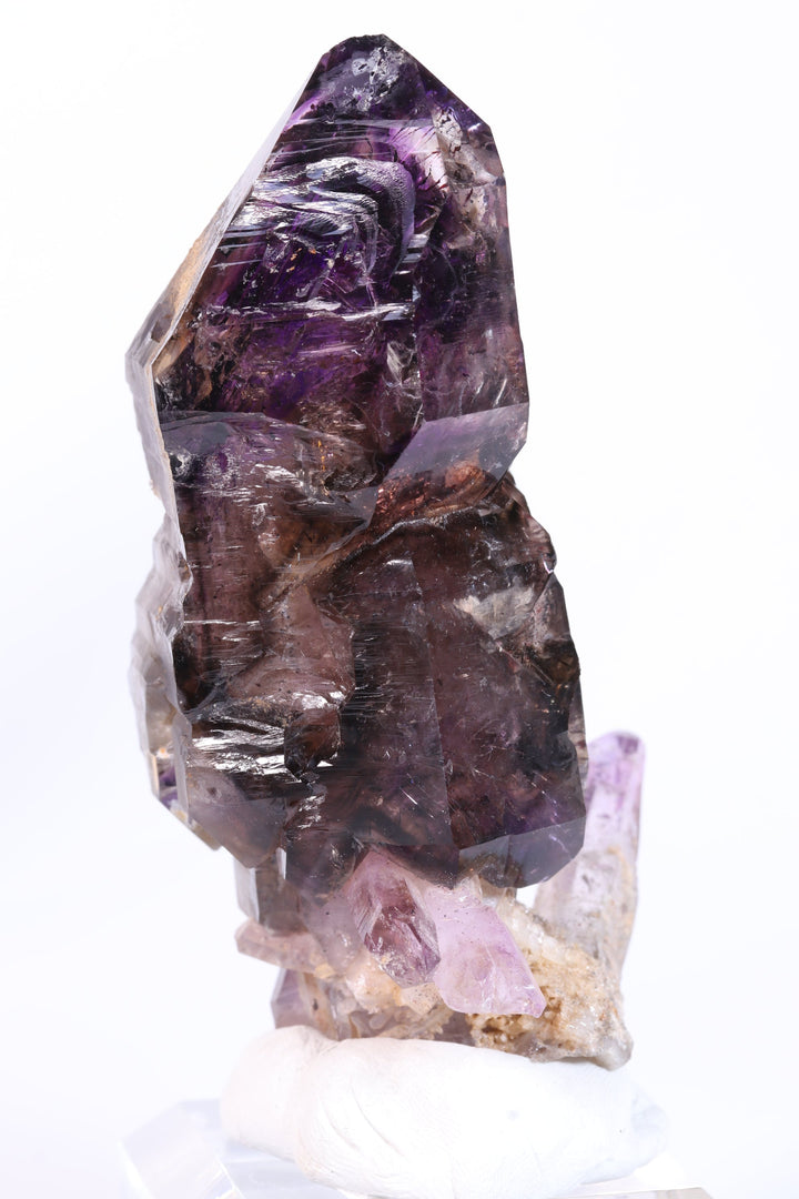 4" Shangaan Amethyst Scepter with Moving Enhydro TU133