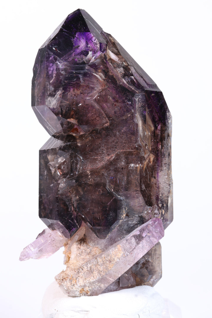 4" Shangaan Amethyst Scepter with Moving Enhydro TU133