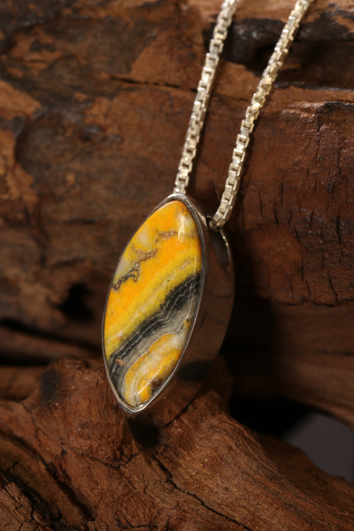 Bumblebee Jasper Pendant DS1919